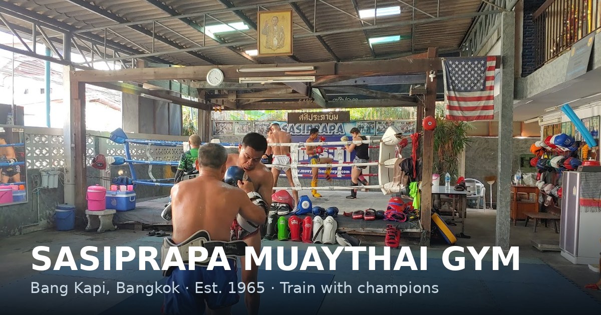 Sasiprapa Muaythai Gym photo (Gym's own website (og:image))